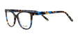 Di Valdi DVO8254 Eyeglasses Demi Blue & Brown Di Valdi DVO8254 Eyeglasses Demi Blue & Brown