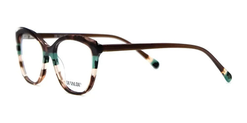 Di Valdi DVO8255 Eyeglasses / Size 53 / Brown