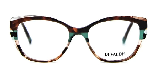 Di Valdi DVO8255 Eyeglasses / Size 53 / Brown