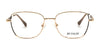 Di Valdi DVO8277 Eyeglasses | Size 52 / Gold With Green Design