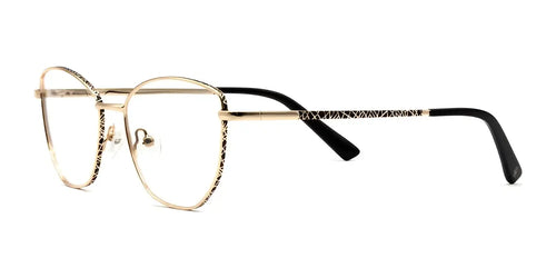 Di Valdi DVO8278 Eyeglasses / Size 54 / Gold Metal