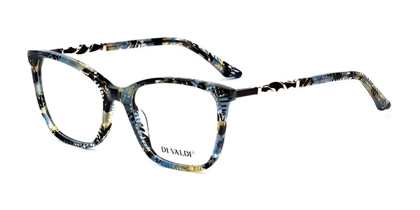 Di Valdi DVO8286 Eyeglasses | Size 53 / Blue
