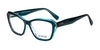 Di Valdi DVO8302 Eyeglasses | Size 54 / Green
