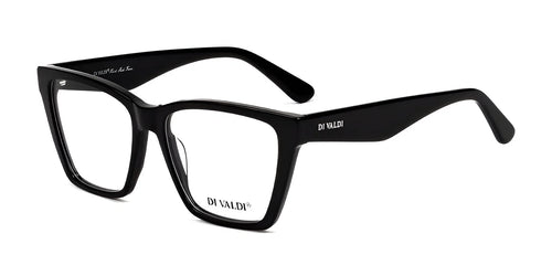 Di Valdi DVO8303 Eyeglasses / Size 54 / Black