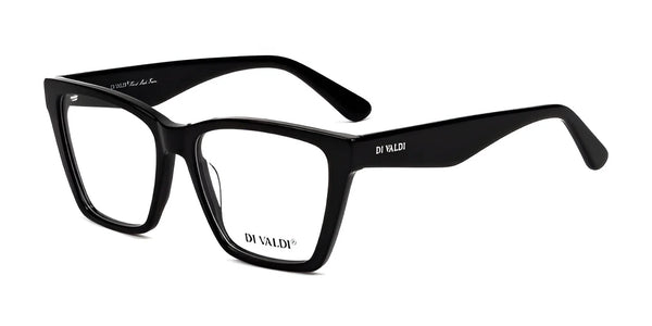 Di Valdi DVO8303 Eyeglasses | Size 54 / Black
