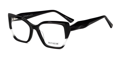 Di Valdi DVO8308 Eyeglasses / Size 54 / Black