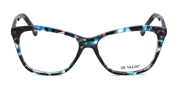 Di Valdi DVO8143 Eyeglasses | Size 54 / Blue