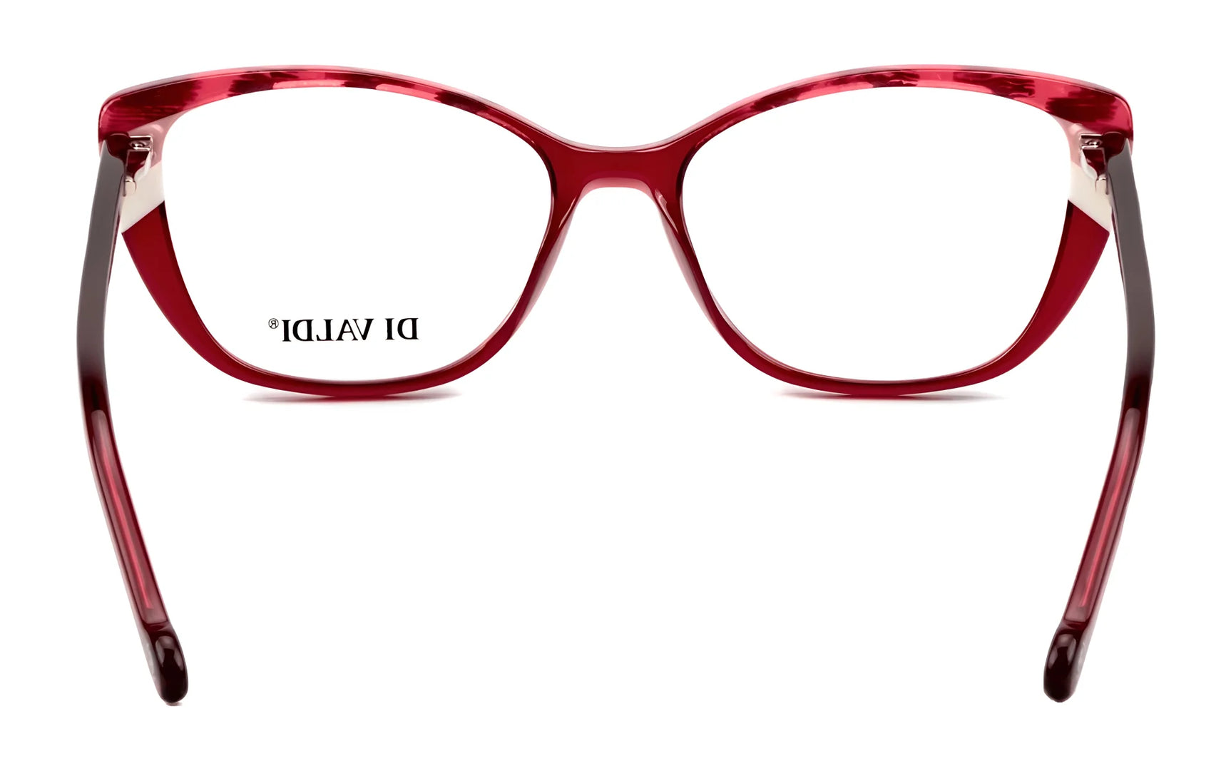 Di Valdi DVO8206 Eyeglasses | Size 52 feature fashionable cat eye frames with "DI VALDI" branding on the left lens—a chic and stylish eyewear choice from Di Valdi. Di Valdi DVO8206 Eyeglasses | Size 52 feature fashionable cat eye frames with "DI VALDI" branding on the left lens—a chic and stylish eyewear choice from Di Valdi.