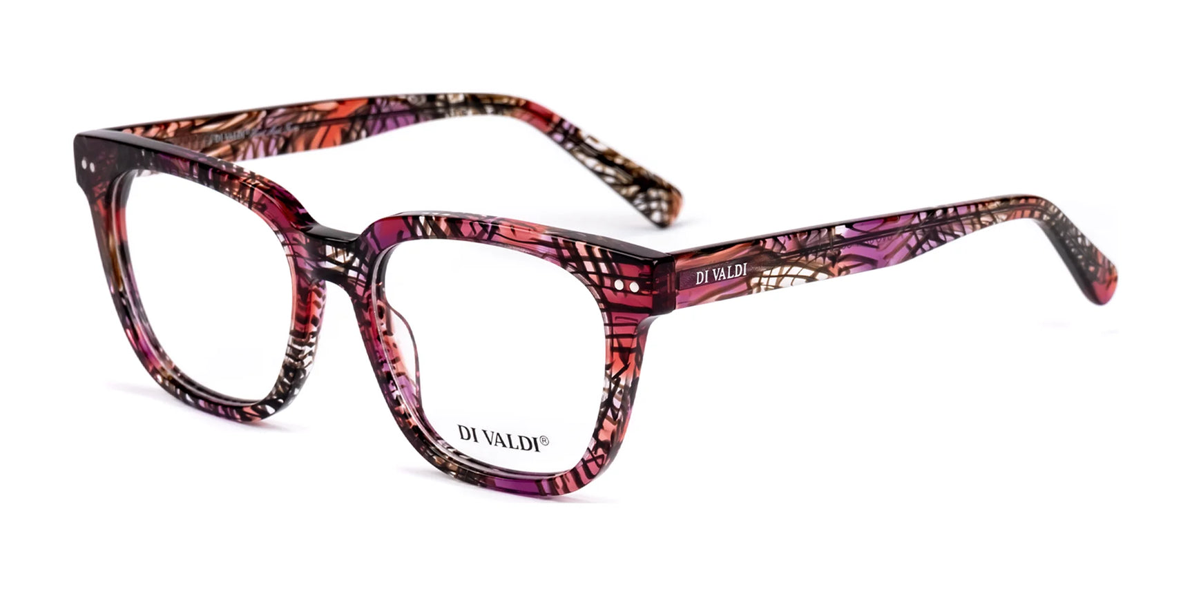 Di Valdi DVO8284 Eyeglasses | Size 53 Di Valdi DVO8284 Eyeglasses | Size 53