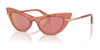 Dolce&Gabbana DX4008 Sunglasses | Size 44 / Glitter Pink / Pink Mirror Rose Gold (2N 30.8%) №3104/Z