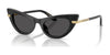 Dolce&Gabbana DX4008 Sunglasses | Size 44 / Glitter Black / Dark Grey (3N 10%) №324187