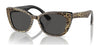 Dolce&Gabbana DX4427 Sunglasses | Size 49 / Leo Brown/Black / Dark Grey (3N 10%) №316387