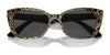 Dolce&Gabbana DX4427 Sunglasses | Size 49 / Black On Zebra / Dark Grey (3N 10%) №337287