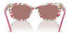 Dolce&Gabbana DX4427 Sunglasses | Size 49 / Black On Zebra / Dark Grey (3N 10%) №337287