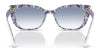 Dolce&Gabbana DX4427 Sunglasses | Size 49 / Black On Zebra / Dark Grey (3N 10%) №337287