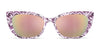Dolce&Gabbana DX4427 Sunglasses | Size 49 / Black On Zebra / Dark Grey (3N 10%) №337287