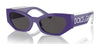 Dolce&Gabbana DX6003 Sunglasses | Size 48 / Purple / Dark Grey (3N 9.9%) №333587