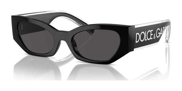 Dolce&Gabbana DX6003 Sunglasses | Size 48 / Black / Dark Grey (3N 9.9%) №501/87