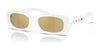 Dolce&Gabbana DX6006U Sunglasses | Size 46 / White / Brown Mirror Gold (3N 14.7%) №33127P