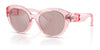 Dolce&Gabbana DX6010 Sunglasses | Size 47 / Transparent Pink / Light Violet Mirror Silver Int (2N 28.4%) №3098VS