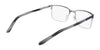 Dragon DR2015 Eyeglasses / Matte Black/Navy Horn / Size 57
