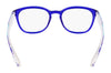 Dragon DR2047ATH Eyeglasses | Size 53 / Blue Purple/Chris Benchetler