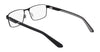 Dragon DR5017 Eyeglasses | Size 55 / Satin Black/Black/Grey