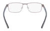 Dragon DR5017 Eyeglasses | Size 55 / Satin Black/Black/Grey