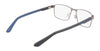 Dragon DR5017 Eyeglasses | Size 55 / Satin Black/Black/Grey