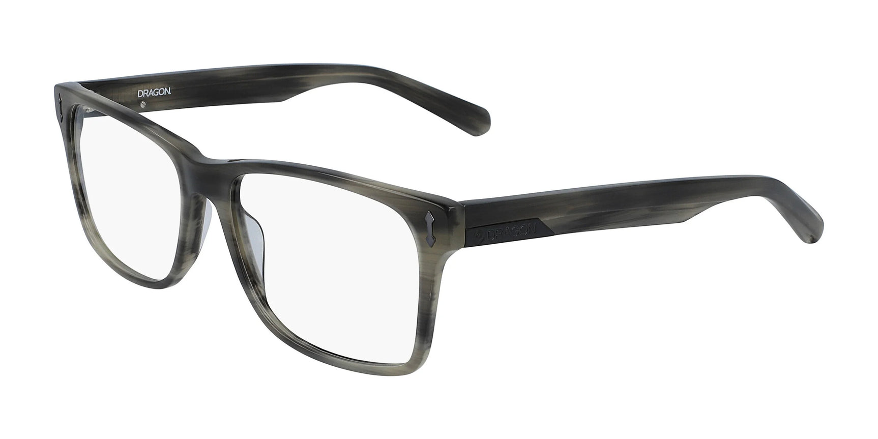 Dragon DR132 SPENCER Eyeglasses Smoke Horn Dragon DR132 SPENCER Eyeglasses Smoke Horn