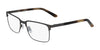 Dragon DR2015 Eyeglasses / Matte Gunmetal/Amber Wood / Size 57