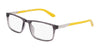 Dragon DR2044 Eyeglasses / Shiny Grey Crystal/Dijon / Size 50