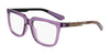 Dragon DR2048ATH Eyeglasses | Size 52 / Dusty Grape/Olive Resin
