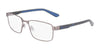 Dragon DR5017 Eyeglasses | Size 55 / Satin Gun/Grey/Blue