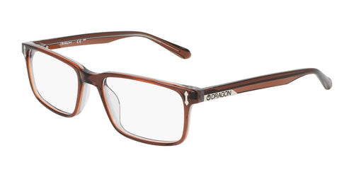 Dragon DR181 KEVIN Eyeglasses / Size 54 / Brown Crystal Laminate