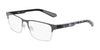 Dragon DR2052ATH Eyeglasses | Size 57 / Matte Grey/Bw Benchetler