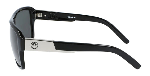 Dragon THE JAM Sunglasses / Size 60 / H2o Matte Blk/Lumalens Grn Ion P
