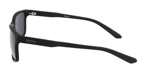 Dragon COUNT UPCYCLED Sunglasses / Size 58 / Matte Grey Crystal/Lumalens Smoke
