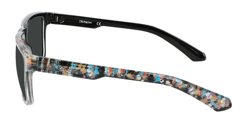 Dragon REED Sunglasses / Matte Black / Lumalens Smoke / Size 57