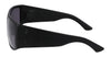 Dragon FIN Sunglasses | Size 62 / Shiny Black/Lumalens Smoke