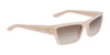 Dragon JOSIAH Sunglasses | Size 55 / Crystal/Lumalens Smoke Gradient