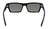 Dragon JOSIAH Sunglasses | Size 55 / Crystal/Lumalens Smoke Gradient