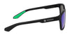 Dragon DUNE H20 Sunglasses | Size 55 / Matte Black H2o/Lumalens Green Ion P