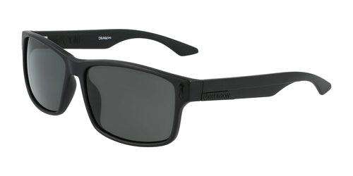 Dragon Count Sunglasses / Size 58 / H2o Matte Black/Lumalens Grn Ion P