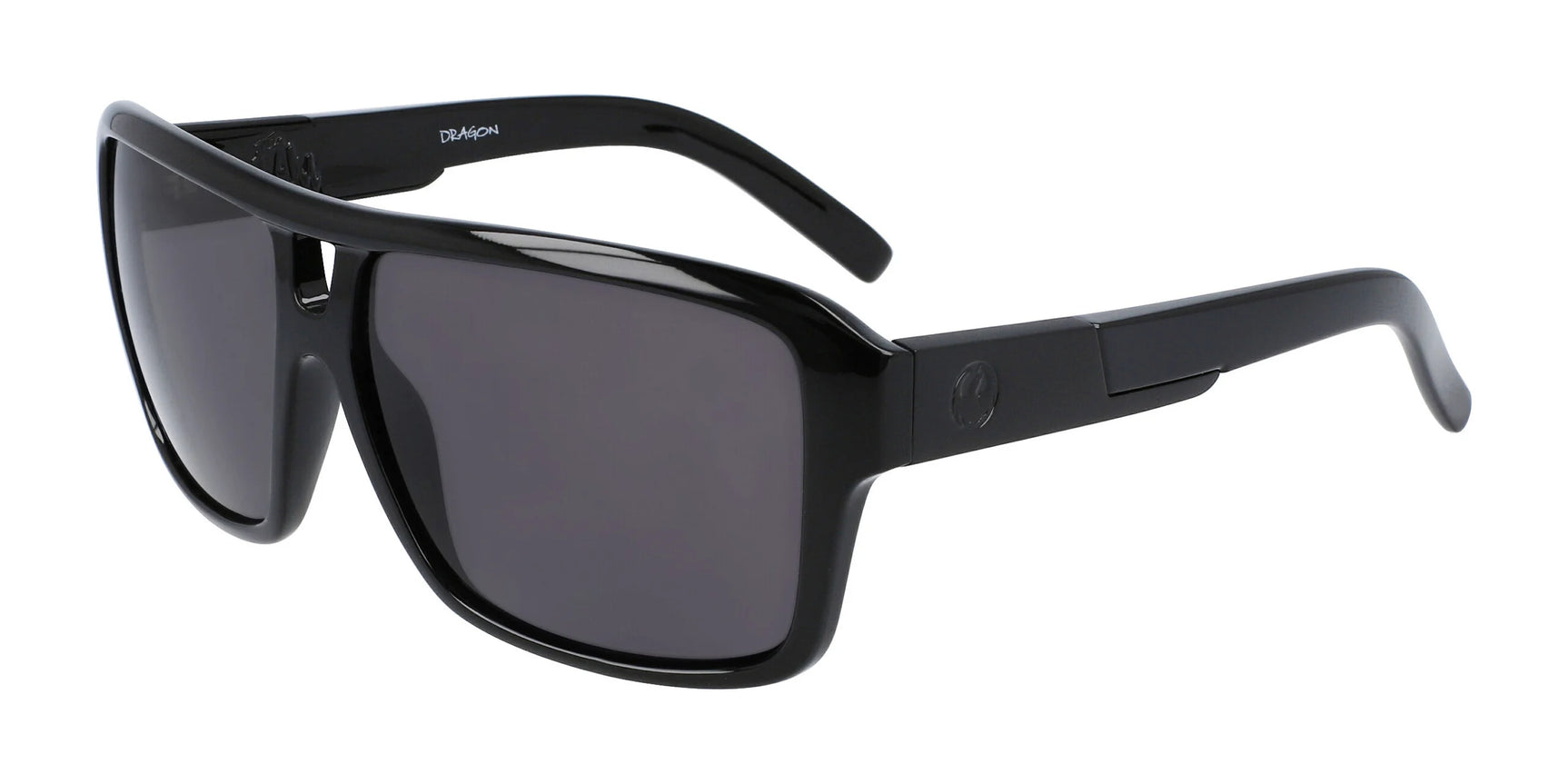 Dragon THE JAM Sunglasses Shiny Black / Lumalens Smoke Polar Dragon THE JAM Sunglasses Shiny Black / Lumalens Smoke Polar