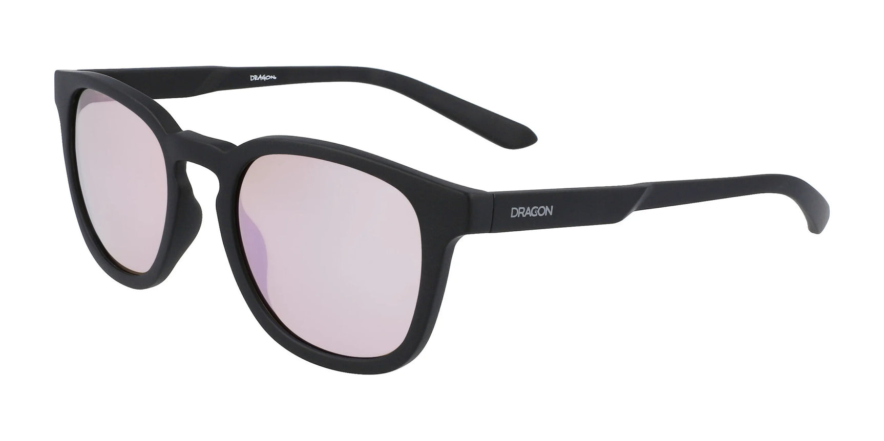 Dragon FINCH Sunglasses Matte Black / Lumalens Rose Gold Ion Dragon FINCH Sunglasses Matte Black / Lumalens Rose Gold Ion