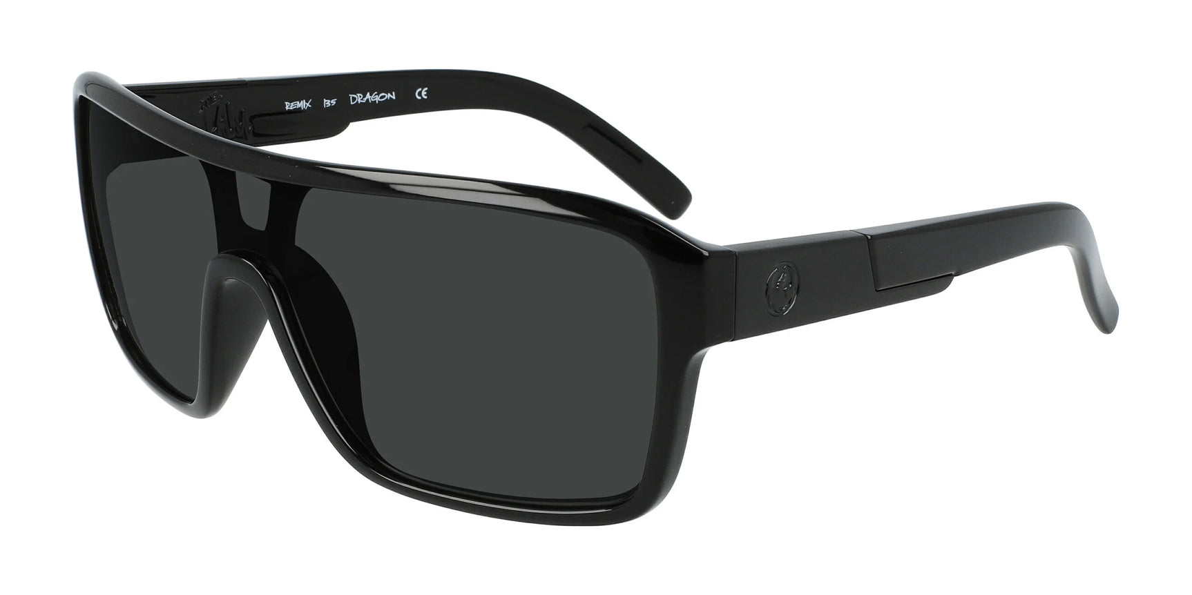 Dragon THE REMIX Sunglasses Jet / Lumalens Smoke Polar Dragon THE REMIX Sunglasses Jet / Lumalens Smoke Polar