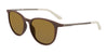 Dragon BILLIE Sunglasses | Size 53 / Matte Dark Brown/Lumalens Rose Coppe