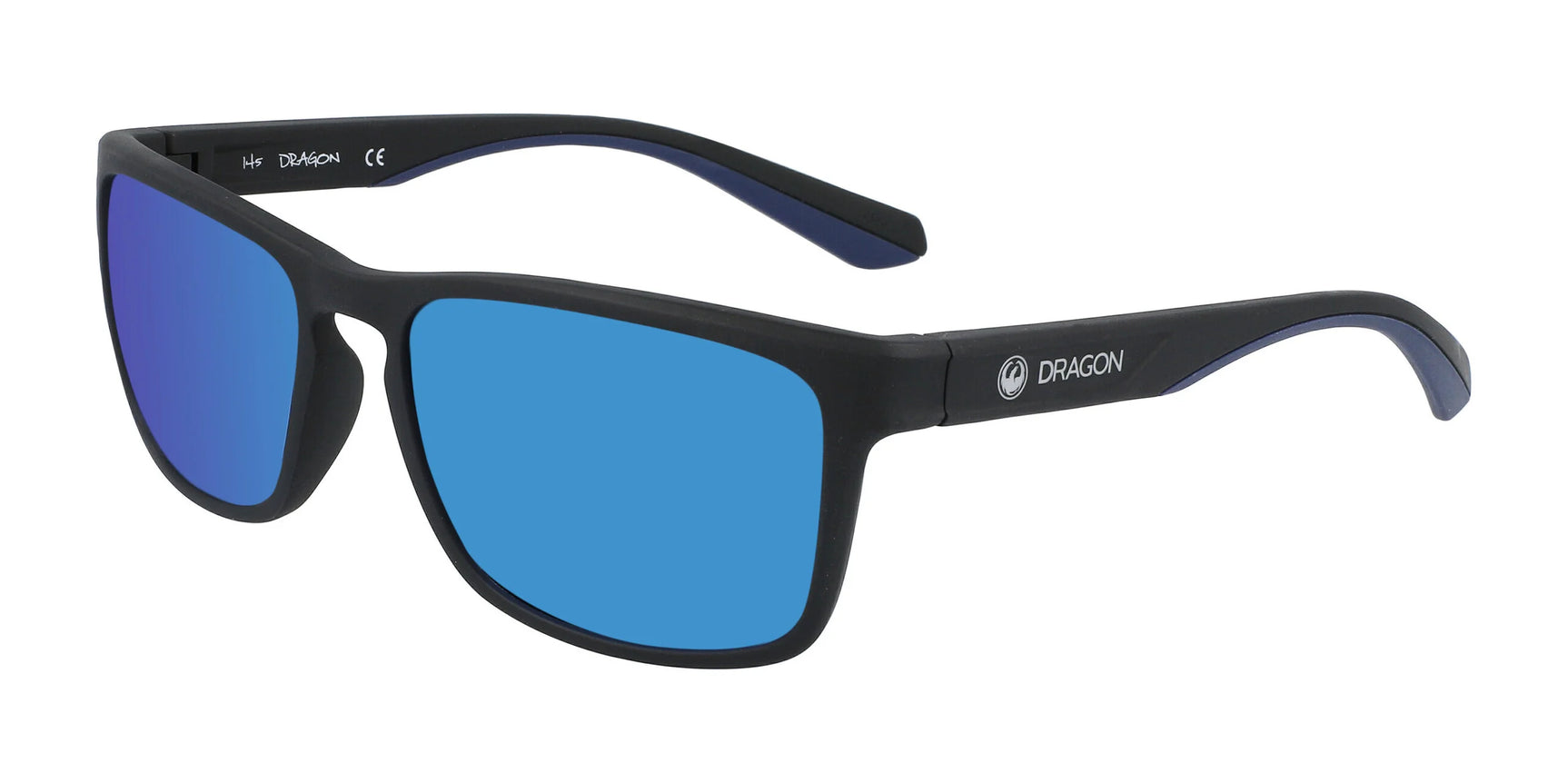Dragon BLAISE Sunglasses Matte Black / Lumalens Blue Ion Dragon BLAISE Sunglasses Matte Black / Lumalens Blue Ion