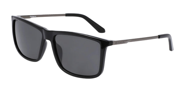 Dragon DAMIEN Sunglasses | Size 61 / Shiny Black/Lumalens Smoke